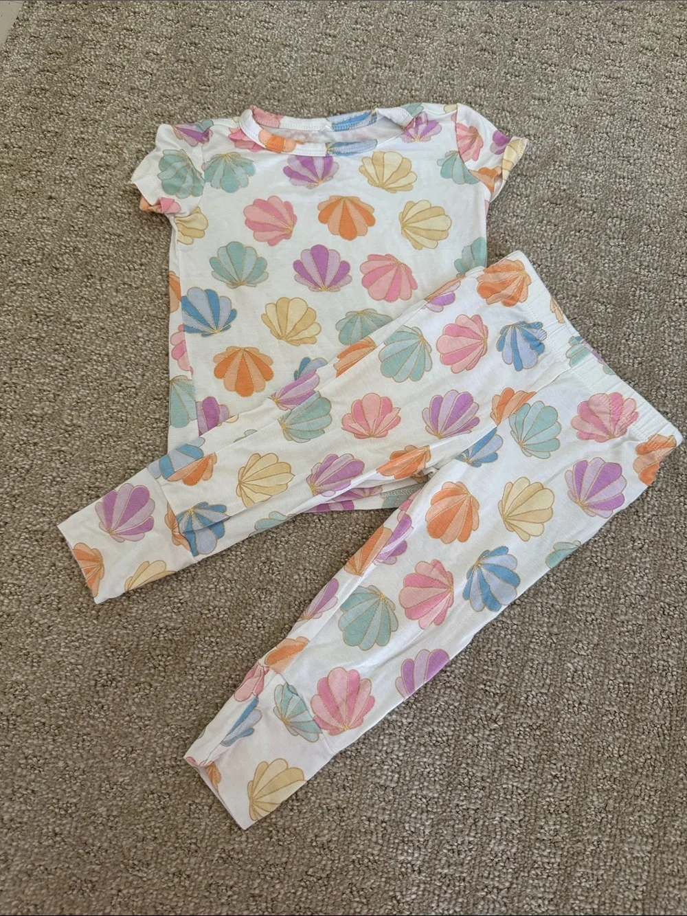 Posh Peanut Clamilla Short Sleeve Pajamas